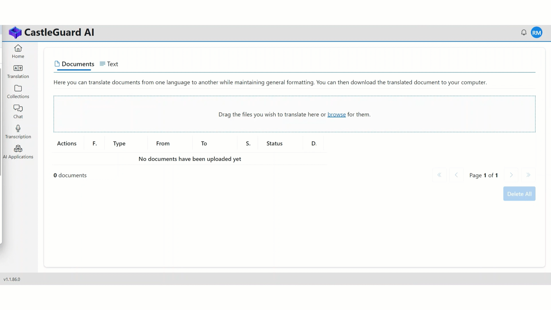 Clip - Document Translation